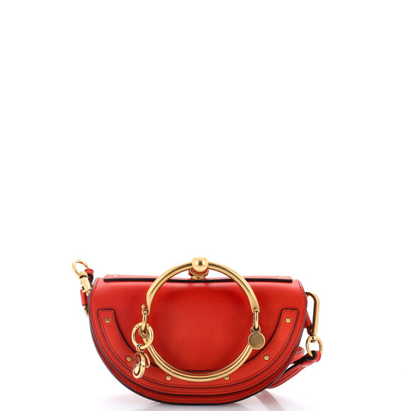 Chloe Handbags - Chloe Mini Nile Crossbody Bag Leather